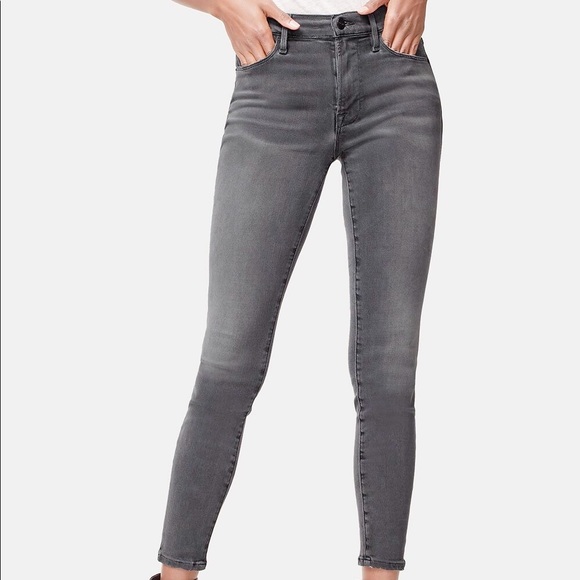 frame le high ankle skinny jeans